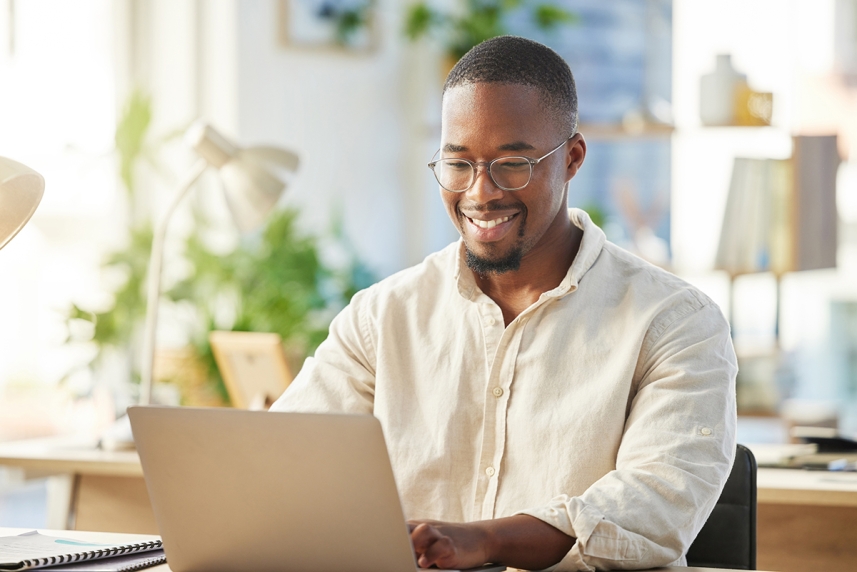 Person on their laptop
